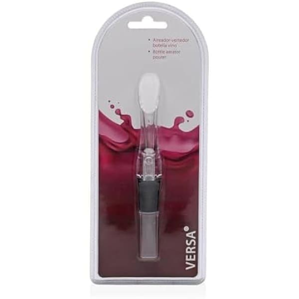 2 i 1 vinluftare dispenserlock - VERSA - Flerfärgad - 8x10x5 cm - Referens S3412300