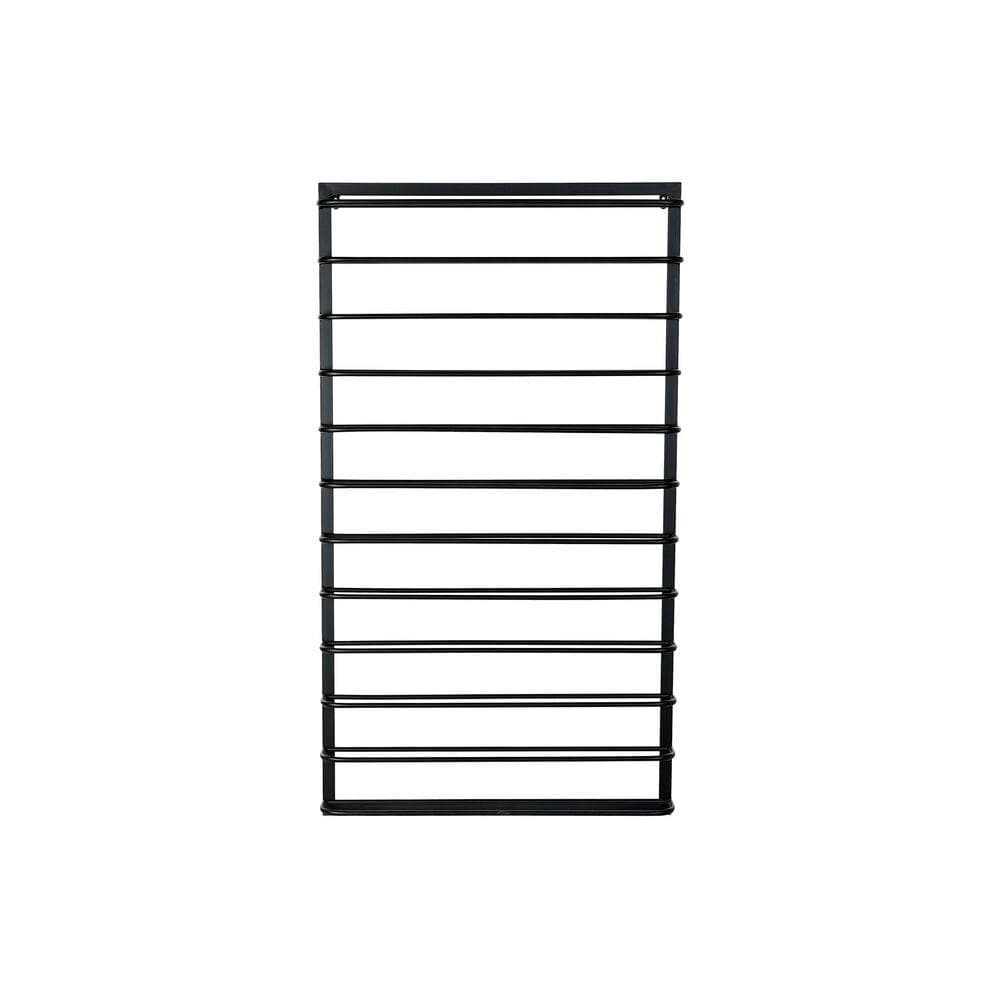 Bottle rack DKD Home Decor Black Metal (70 x 10 x 125 cm)