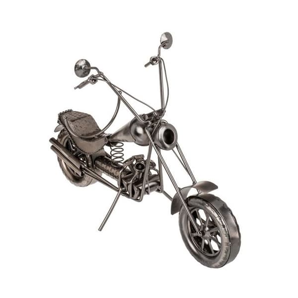 Metallisk flaskhållare för motorcykel - Märke - Modell - Mått 30x13x19cm - Max flaskhöjd 35cm