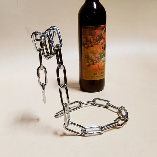 Magic Illusion Flytande vinflaskhållare Rep Lasso String Vinställ Nyhet Le Vin 396