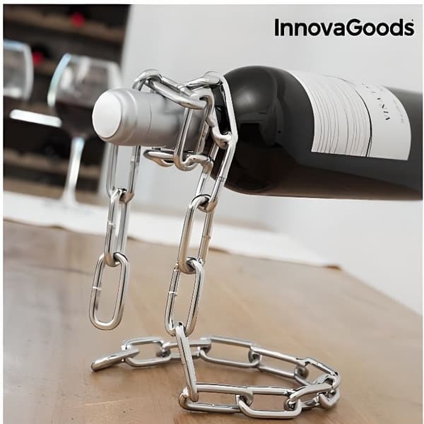 InnovaGoods flytande kedja flaskhållare-- V0100809