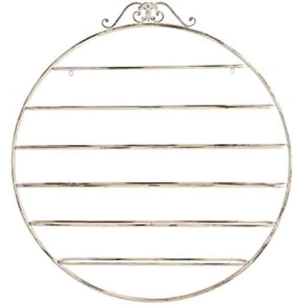 Flaskhållare - DKD Home Decor - Standard - Metall - Vit - 105 x 9,5 x 114 cm