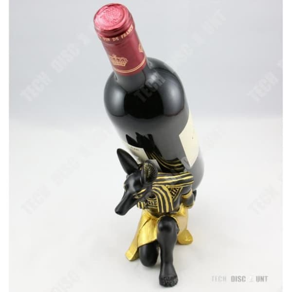 TD® Dekorativ vinflaskhållare bordsdekoration presentidé original hemstöd förvaring drycker alkoholställ skulptur
