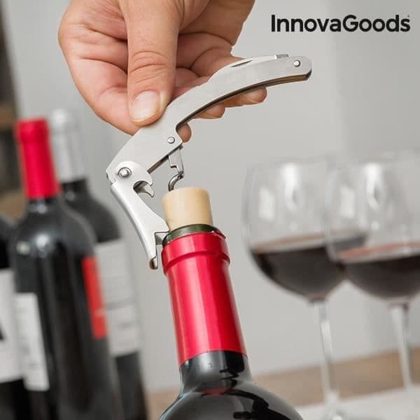 Vinlåda - InnovaGoods - Kökssommelier - 5 delar - Elegant design - Perfekt som present