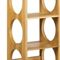 Miniatyrbild 6 av 6: Vinhylla - Relaxdays - Bambu - 5 platser - 53 x 14 x 12 cm - Ljusbrun