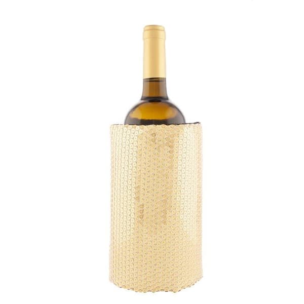 Koala - 20000219 - Set med 2 kylväskor för vin med guldglitter