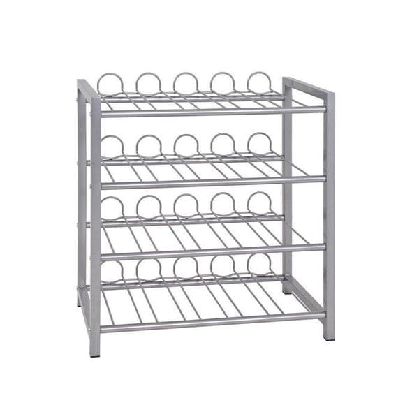 Metallflaskställ - H60 cm