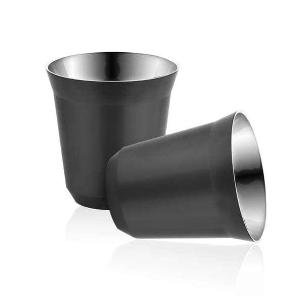 INF Liten 80 ml kaffekopp i rostfritt stål