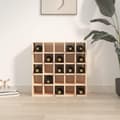 Miniatyrbilde 3 av 9: vidaXL Vinhylle 56x25x56 cm heltre furu