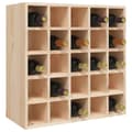 Miniatyrbillede 4 af 9: vidaXL vinreol 56x25x56 cm massivt fyrretræ
