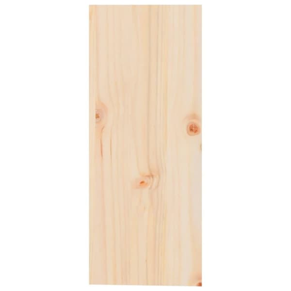 vidaXL vinreol 62x25x62 cm massivt fyrretræ