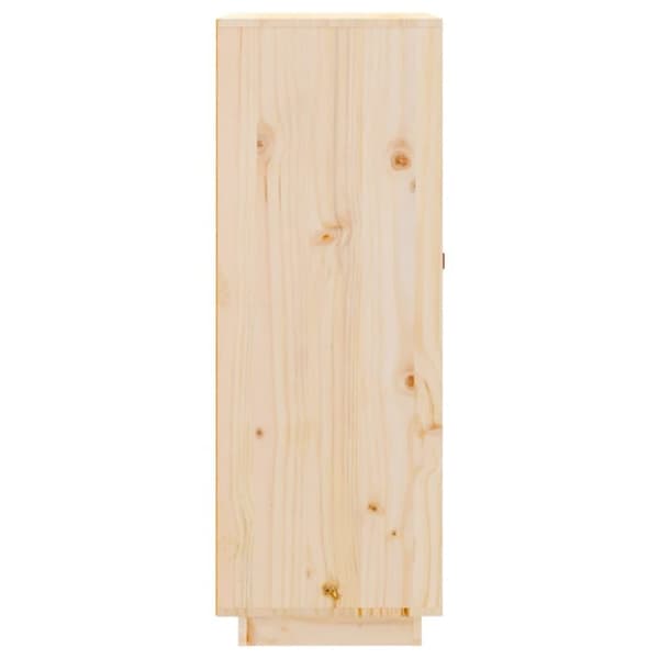 vidaXL vinreol 45x34x100 cm massivt fyrretræ