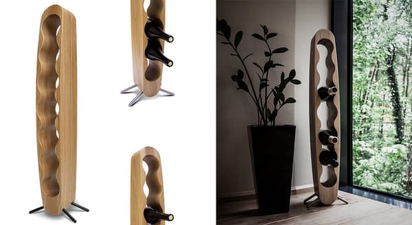 Vinreol Vinflaskeholder Håndlavede møbler & indretning EG/GULD