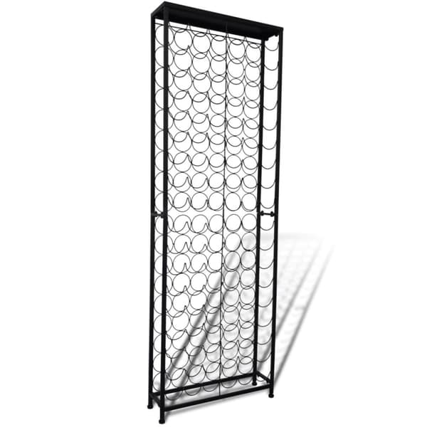 vinreol til 108 flasker metal