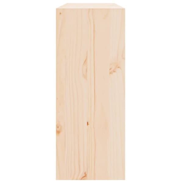 vidaXL vinreol 62x25x62 cm massivt fyrretræ -  Vin- & spiritusskabe