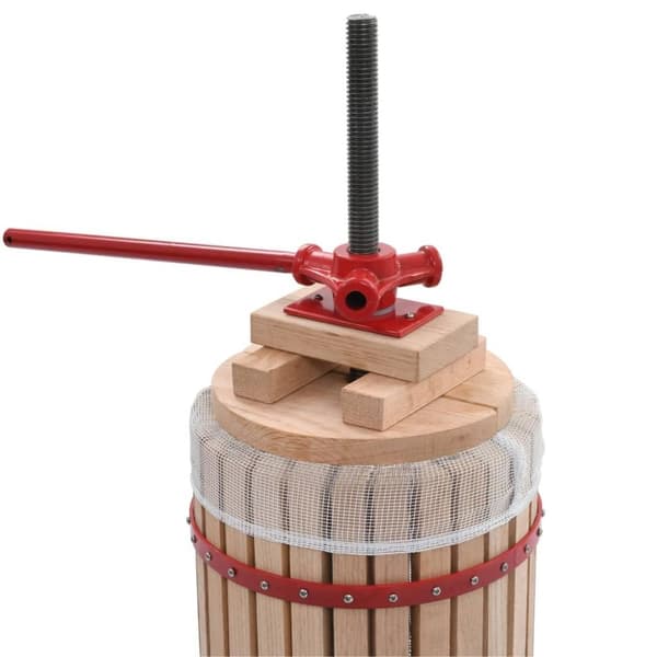 vidaXL Presse og kvernsett frukt & vin 2 deler