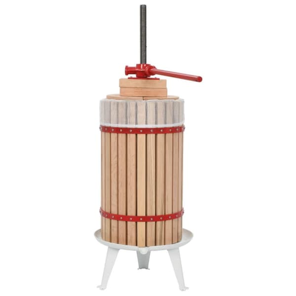 vidaXL Presse og kvernsett frukt & vin 2 deler