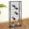 Miniatyrbilde 6 av 6: vidaXL Vinstativ for 28 flasker metall