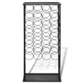 Miniatyrbilde 2 av 6: vidaXL Vinstativ for 28 flasker metall