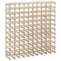 Miniatyrbilde 1 av 8: vidaXL Vinstativ for 120 flasker heltre furu