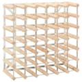 Miniatyrbilde 2 av 8: vidaXL Vinstativ for 42 flasker heltre furu