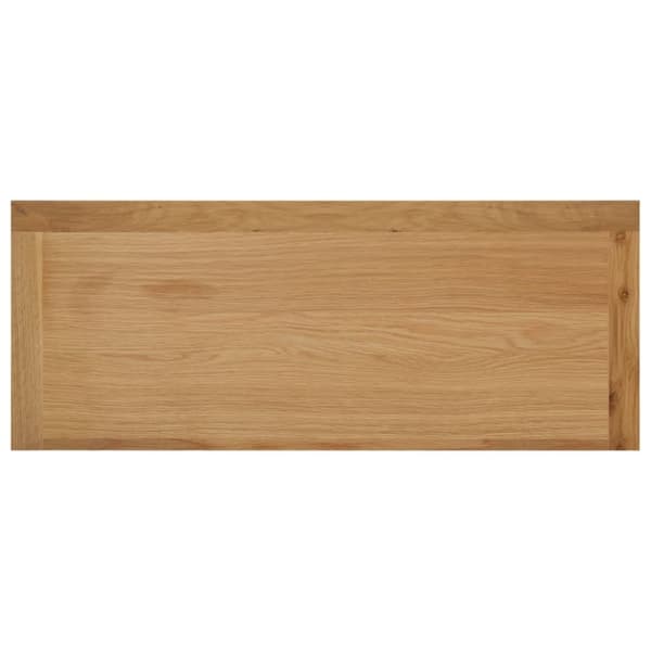 vidaXL Viinikaappi 11 pullolle 80x32x80 cm täysi tammi