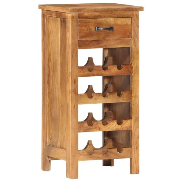 vidaXL Vinskap 40x30x80 cm heltre akasie