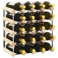 Miniatyrbilde 8 av 11: vidaXL Vinstativ for 20 flasker heltre furu