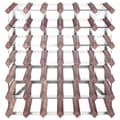 Miniatyrbilde 4 av 11: vidaXL Vinstativ for 42 flasker brun heltre furu