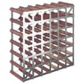 Miniatyrbilde 6 av 11: vidaXL Vinstativ for 42 flasker brun heltre furu