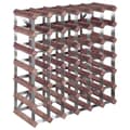Miniatyrbilde 1 av 11: vidaXL Vinstativ for 42 flasker brun heltre furu
