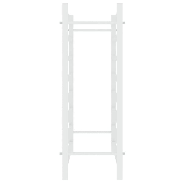vidaXL Vinstativ for 48 flasker metall hvit