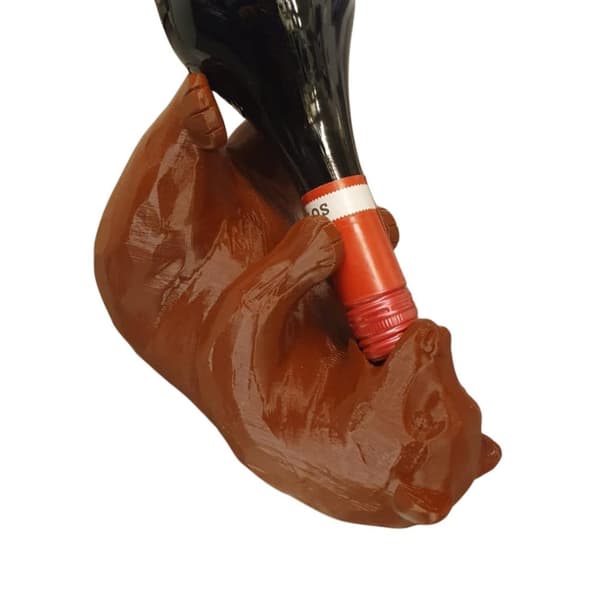 Bear varm kram drink vinflaskeholder