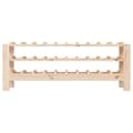 Miniatyrbilde 5 av 9: vidaXL Vinstativ 109,5x30x42 cm heltre furu