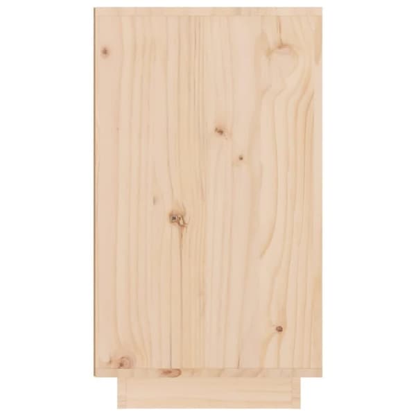 vidaXL vinreol 23x34x61 cm massivt fyrretræ