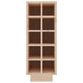 Miniatyrbilde 5 av 9: vidaXL Vinhylle 23x34x61 cm heltre furu