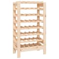 Miniatyrbilde 1 av 9: vidaXL Vinstativ 61,5x30x107,5 cm heltre furu