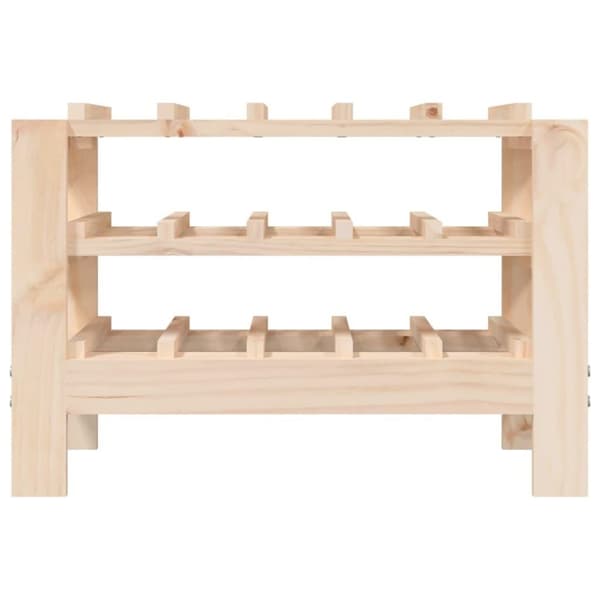 vidaXL Vinstativ 61,5x30x42 cm heltre furu