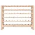 Miniatyrbilde 4 av 8: vidaXL Vinstativ 109,5x30x82 cm heltre furu