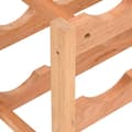 Miniatyrbilde 4 av 7: vidaXL Vinstativ for 12 flasker heltre valnøtt