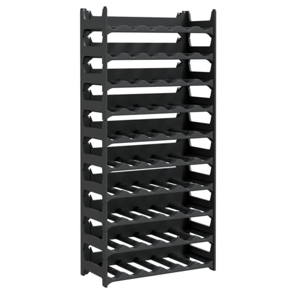 vidaXL Vinstativ for 60 flasker PP stablebar