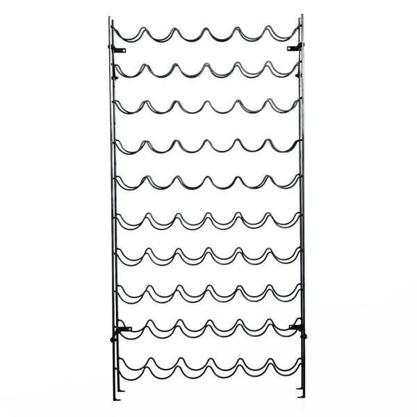 Rootz vinhyldeflaske - sort - metal - 24,8 cm x 8,07 cm x 46,46 cm