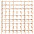 Miniatyrbilde 3 av 9: vidaXL Vinstativ for 72 flasker 90,5x23x90,5 cm heltre furu