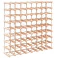 Miniatyrbilde 5 av 9: vidaXL Vinstativ for 72 flasker 90,5x23x90,5 cm heltre furu