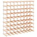 Miniatyrbilde 1 av 9: vidaXL Vinstativ for 72 flasker 90,5x23x90,5 cm heltre furu