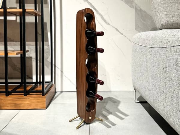 Vinreol Vinflaskeholder Håndlavede møbler & indretning EG/GULD
