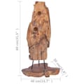 Miniatyrbild 3 av 10: Vinställ för 8 flaskor 40x30x80 cm massiv teak