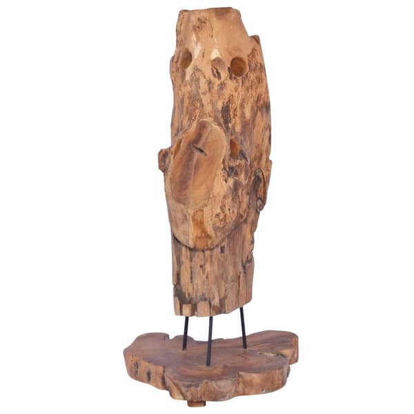 Vinställ för 8 flaskor 40x30x80 cm massiv teak
