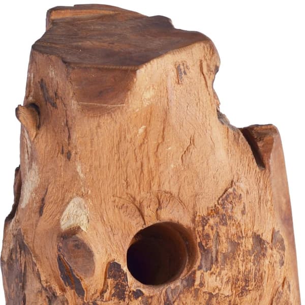 Vinställ för 8 flaskor 40x30x80 cm massiv teak