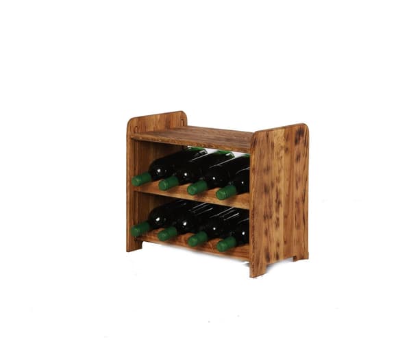 Eg Hylde til Vin med Hylder RW-22/8 flasker/ Olieret Eg